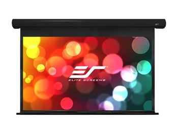 ELITE SCREENS plátno elektrické motorové 120" (305 cm)/ 16:9/149,6 x 265,7 cm/hliníkový case černý/20" drop/Fiber Glass