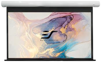 ELITE SCREENS plátno elektrické motorové 84" (213,4cm)/ 16:9/ 104,6×185,9cm/ case bílý/ 12" drop/ MaxWhite FG