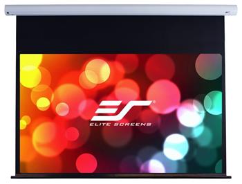 ELITE SCREENS plátno elektrické motorové 84" (213,4cm)/ 16:9/ 104,6×185,9cm/ case bílý/ 24" drop/ MaxWhite FG