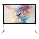 ELITE SCREENS plátno mobilní outdoor stativ 100" (254cm)/ 16:9/ 124,5×221,5cm/ hliníkový/ přední a zadní projekce