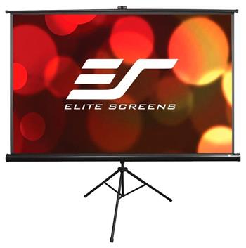 ELITE SCREENS plátno mobilní trojnožka 84" (213,4 cm)/ 16:9/ 104,6 x 185,9 cm/ Gain 1,1/ case černý