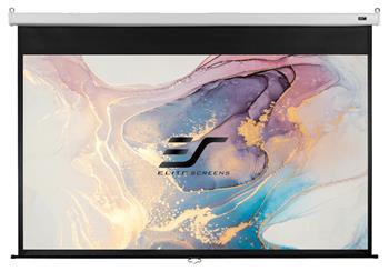 ELITE SCREENS plátno roleta 100" (254cm)/ 16:9/ 124,5×221cm/ gain 1.1/ case bílý/ MaxWhite FG/ slow retract