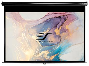 ELITE SCREENS plátno roleta 84" (213,4cm)/ 16:9/ 104,1×185,4cm/ gain 1.1/ case černý