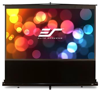 ELITE SCREENS plátno teleskopické od podlahy vzhůru 100" (254cm)/ 16:9/ 124,5×221,5cm/ gain 1.1/ case černý