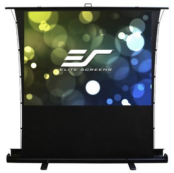 ELITE SCREENS plátno teleskopické od podlahy vzhůru 92" (233,7cm)/ 16:9/ 114,3×203,2cm/ gain 1.1/ case černý