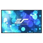 ELITE SCREENS plátno v pevném rámu 100" (254cm)/ 16:9/ 124,9×223,7cm/ Gain 1,0/ AcousticPro UHD/ bezrámové