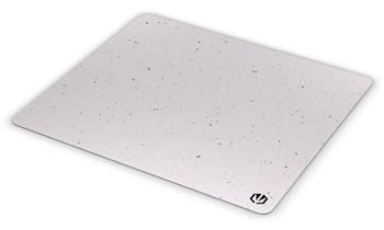 Endorfy podložka pod myš Stoneflow White L / 450x400x3 / voděodolná / obšitá / gumová spodní vrstva / bílý kámen