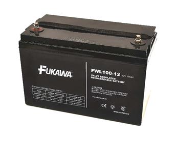 FUKAWA akumulátor FWL 100-12 (12V; 100Ah; závit M6; životnost 10let)