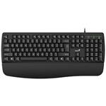 GENIUS KB-123 / Drátová s předložkou/ Copilot/ USB/ černá/ CZ+SK layout