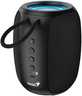 GENIUS repro SP-915BT Black/ Bluetooth 5.3/ 5W/ mikrofon/ Copilot AI komunikace/ USB-C nabíjení/ černé