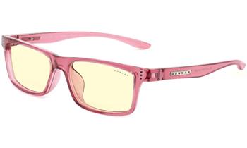 GUNNAR kancelářske/herní brýle CRUZ KIDS LARGE (8-12) PINK jantarová skla BLF 65 NATURAL focus