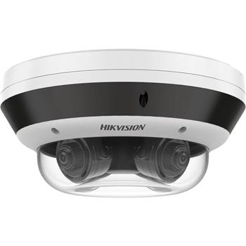 Hikvision 4x4MPix IP Dome PanoVu kamera; IR 30m, Audio, Alarm,IP67, IK10