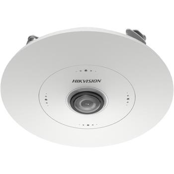 Hikvision 6MPix IP Fisheye zápustná kamera; Audio, Alarm, mikrofon