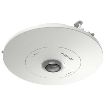 Hikvision 6MPix IP Fisheye zápustná kamera; IR 15m, Audio, Alarm, mikrofon