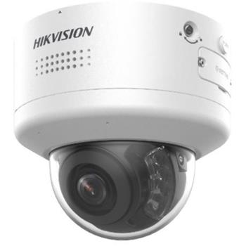 Hikvision 8MPix IP PTRZ AcuSense Dome kamera; IR 40m, Audio, Alarm, blikač, IK10