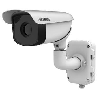 Hikvision IP antikorozní termo kamera s 50mm obj., 640x512, PoE, AUDIO, ALARM,IP 67, TVS 6000V, detekce ohně