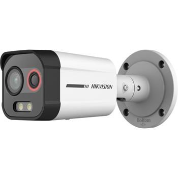 Hikvision IP Bullet termo- optická kamera; objektiv 2,6mm, LED 30m, Audio, Alarm, Blikač