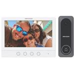 Hikvision Kit videotelefonu, analog. 4-drát, bytový monitor + vnitřní dveřní stanice