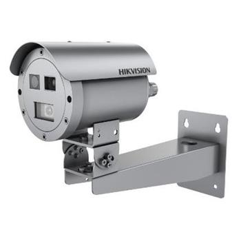 Hikvision Termo-optická nerezová IP bullet kamera s 4,4mm obj., 384x288, AudioandAlarm, IR 30, IP68,TVS 6000V