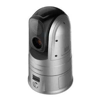 Hikvision Venkovní přenosná termo-optická PTZ kamera, 25mm, IR 100m, IP67,fire detection, MikrofonandReproduk