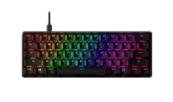 HP HyperX Alloy Origins 60 Mechanical Gaming Keyboard, HX Red-US