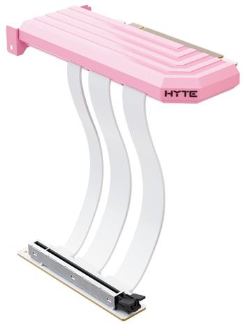 HYTE Riser PCI-E 5.0 / Strawberry Milk / barevný kryt / Délka: 200mm /