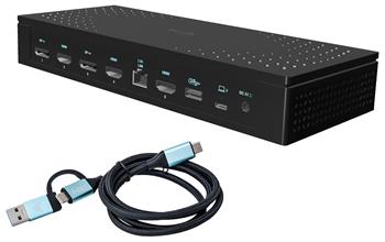 i-tec dokovací stanice Universal 5x 4K Display Docking Station, Power Delivery 100W