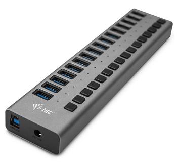 i-tec USB 3.0 Charging HUB 16 port + Power Adapter 90W