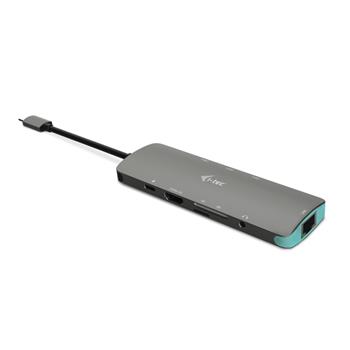 i-tec USB-C Metal Nano Docking Station 4K HDMI LAN + Power Delivery 100 W