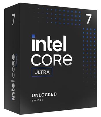 INTEL Core Ultra 7 265K / Arrow Lake / LGA1851 / max. 5,5GHz / 8P+12E/20T / TDP 250W / VGA / BOX bez chladiče