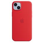 iPhone 14+ Silicone Case with MS - (PRODUCT)RED