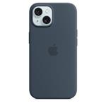 iPhone 15+ Silicone Case with MagSafe - Storm Blue