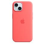 iPhone 15+ Silicone Case with MS - Guava