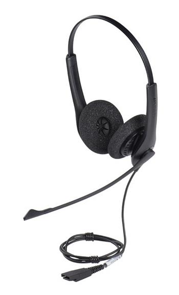 Jabra BIZ 1500/Stereo/QD/Drát/Černá