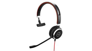 Jabra Evolve 40/Mono/Jack/Drát/MS/Černá