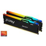 KINGSTON 32GB 6000MT/s DDR5 CL36 DIMM (Kit of 2) FURY Beast RGB EXPO