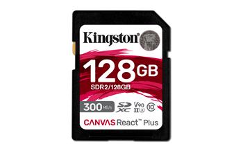 Kingston Canvas React Plus/SDHC/128GB/UHS-II U3 / Class 10