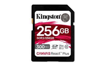 Kingston Canvas React Plus/SDHC/256GB/UHS-II U3 / Class 10