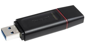 KINGSTON DataTraveler EXODIA 256GB / USB 3.2 / černo-červená