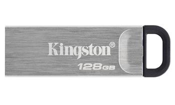 Kingston DataTraveler Kyson/128GB/USB 3.2/USB-A/Stříbrná