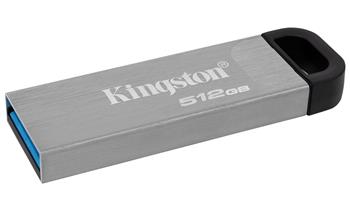 Kingston DataTraveler Kyson/512GB/USB 3.2/USB-A/Stříbrná