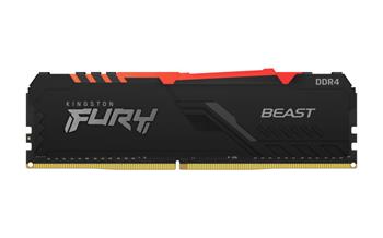 Kingston FURY Beast/DDR4/16GB/3200MHz/CL16/1x16GB/RGB/Black