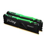 Kingston FURY Beast/DDR4/32GB/3200MHz/CL16/2x16GB/RGB/Black