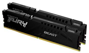 Kingston FURY Beast/DDR5/16GB/4800MHz/CL38/2x8GB/Black