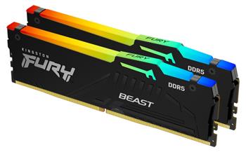 Kingston FURY Beast/DDR5/16GB/4800MHz/CL38/2x8GB/RGB