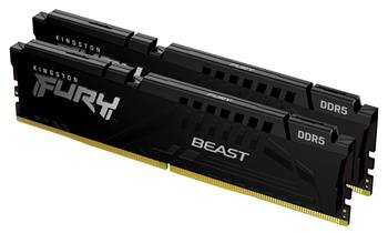 Kingston FURY Beast/DDR5/16GB/5200MHz/CL40/2x8GB/Black