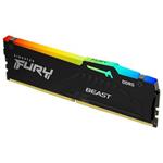 Kingston FURY Beast/DDR5/16GB/6000MHz/CL30/1x16GB/RGB/Black