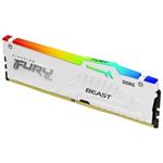 Kingston FURY Beast/DDR5/16GB/6000MHz/CL30/1x16GB/RGB/White