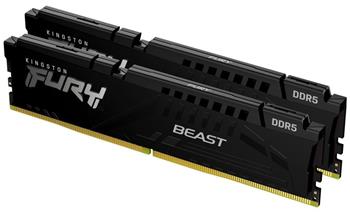 Kingston FURY Beast/DDR5/16GB/6000MHz/CL30/2x8GB/Black