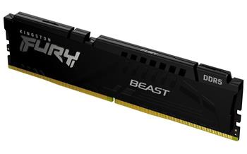 Kingston FURY Beast/DDR5/16GB/6400MHz/CL32/1x16GB/Black